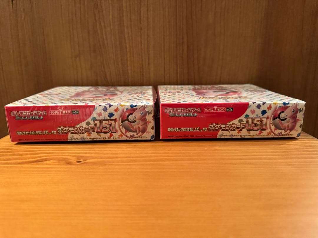 ポケモンカードゲーム 151 未開封BOX(シュリンク付き)