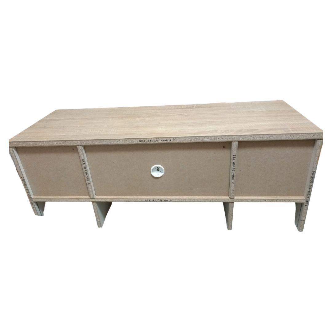 ナチュラルウッド・ホワイトのテレビ台