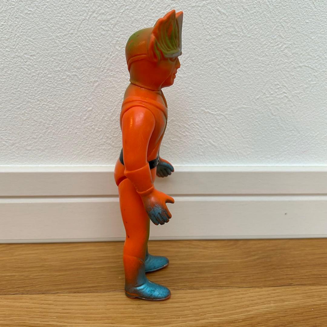 万年社 愛プロNET 愛の戦士レインボーマン ダッシュ5 炎の化身 ソフビ