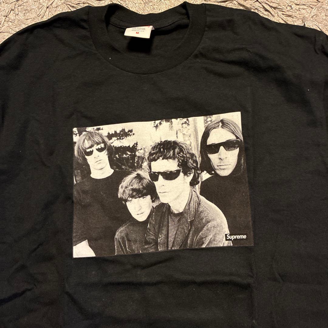 Supreme モノクロ写真 Tシャツ M 黒