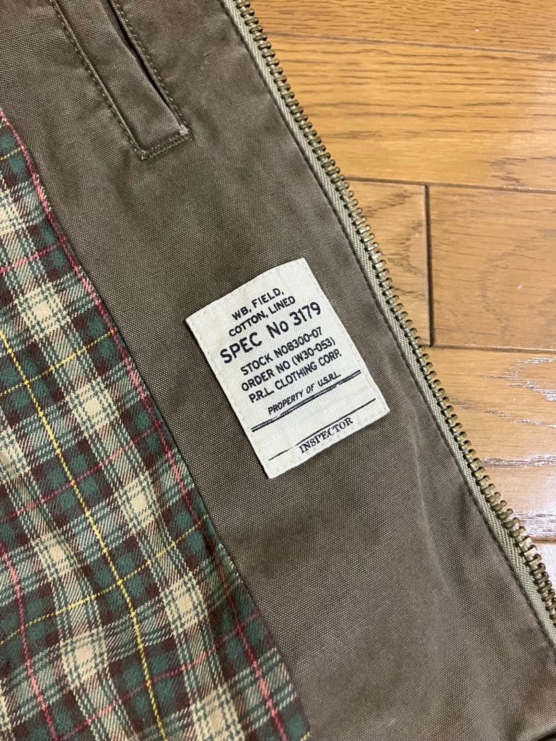 RALPH LAUREN ミリタリー ブルゾン L