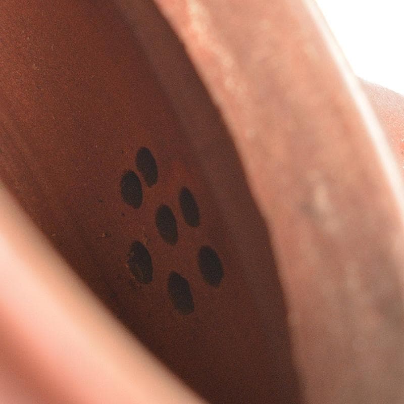 中国　紫砂　朱泥　梅文　急須　茶壷　在銘　V　R5756