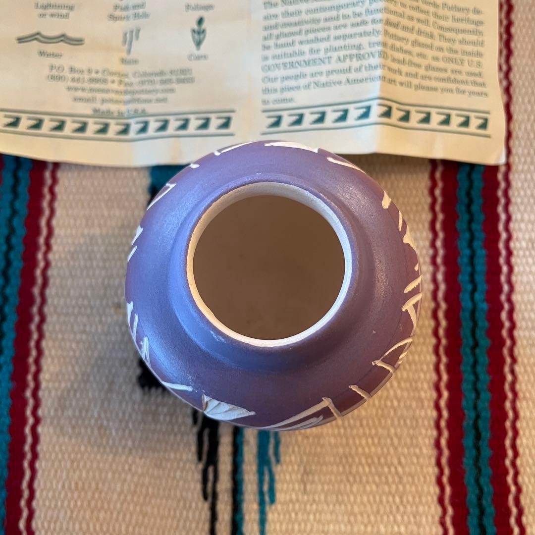 希少品！ネイティブアメリカン　navajo 壷　ナバホ族プエブロヴィンテージ雑貨