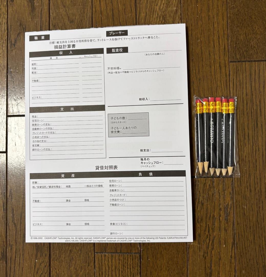 【Cashflow101】ボードゲーム キャッシュフロー101 日本語版