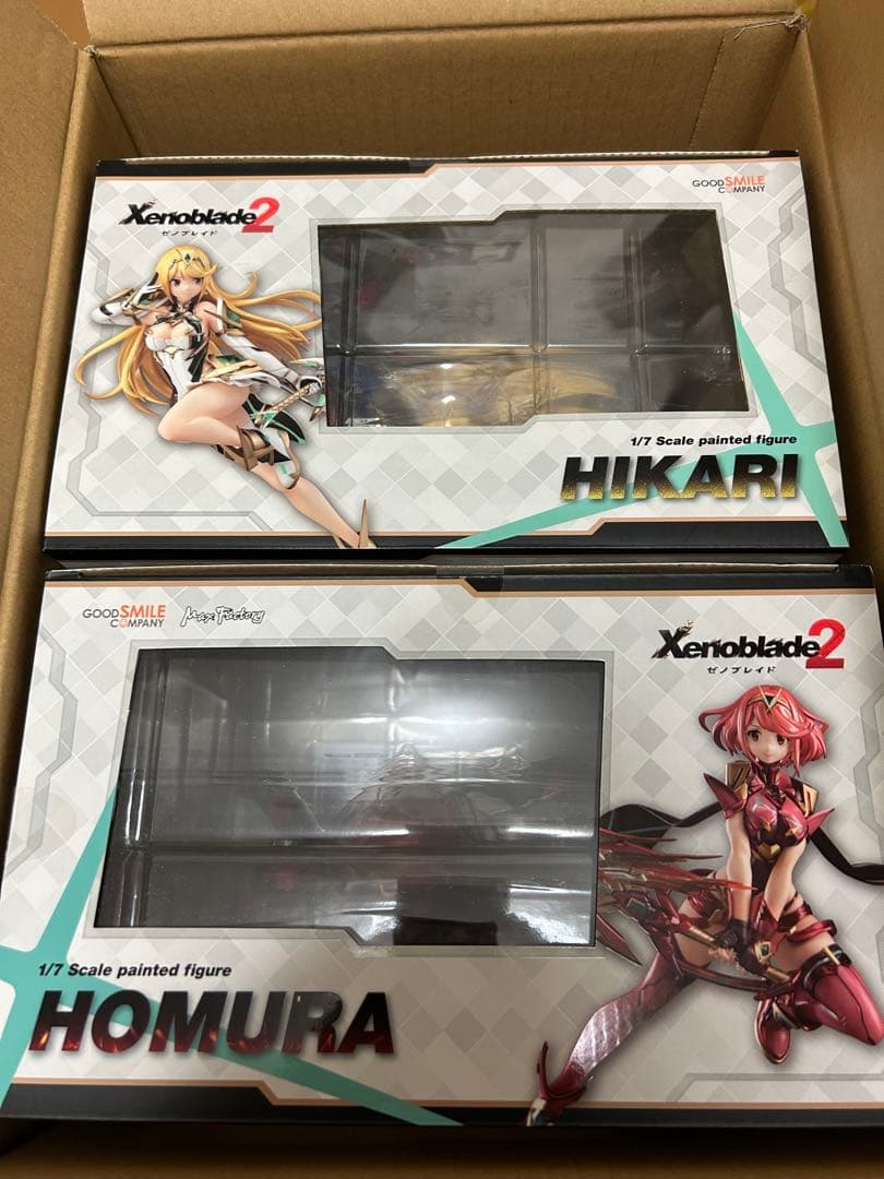 【新品未開封】ホムラ ヒカリ 1/7スケールフィギュア セット ゼノブレイド2