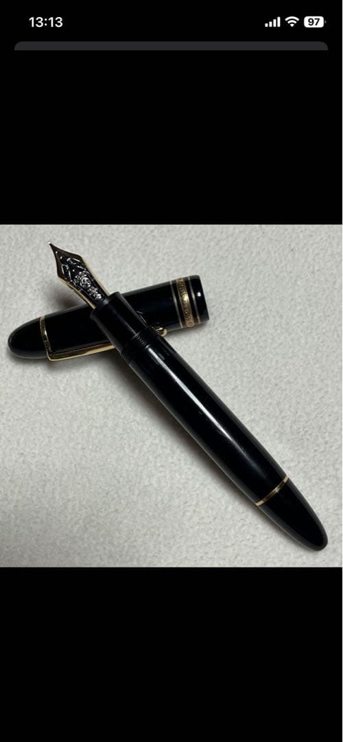 モンブラン 万年筆 マイスターシュテュック 149 18K 750(F)