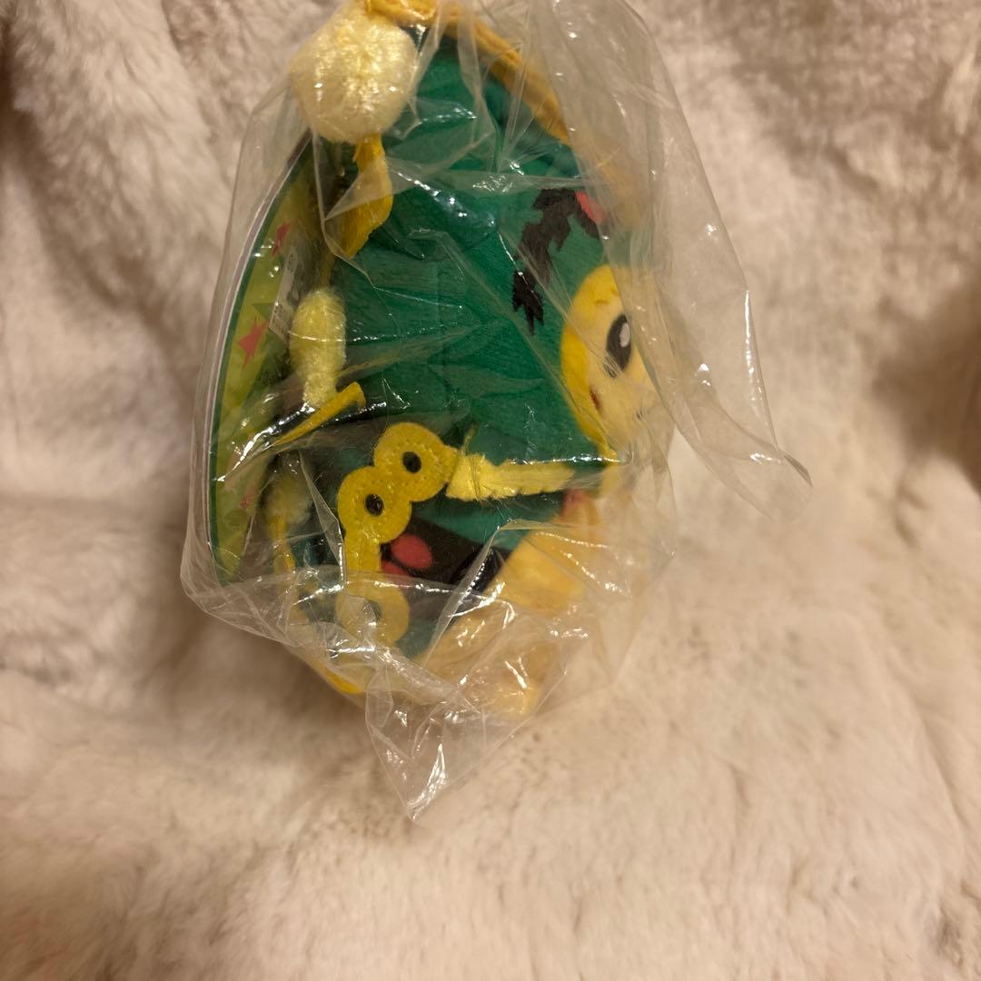ポケモンセンター　メガレックウザポンチョピカチュウ マスコット　ぬいぐるみ