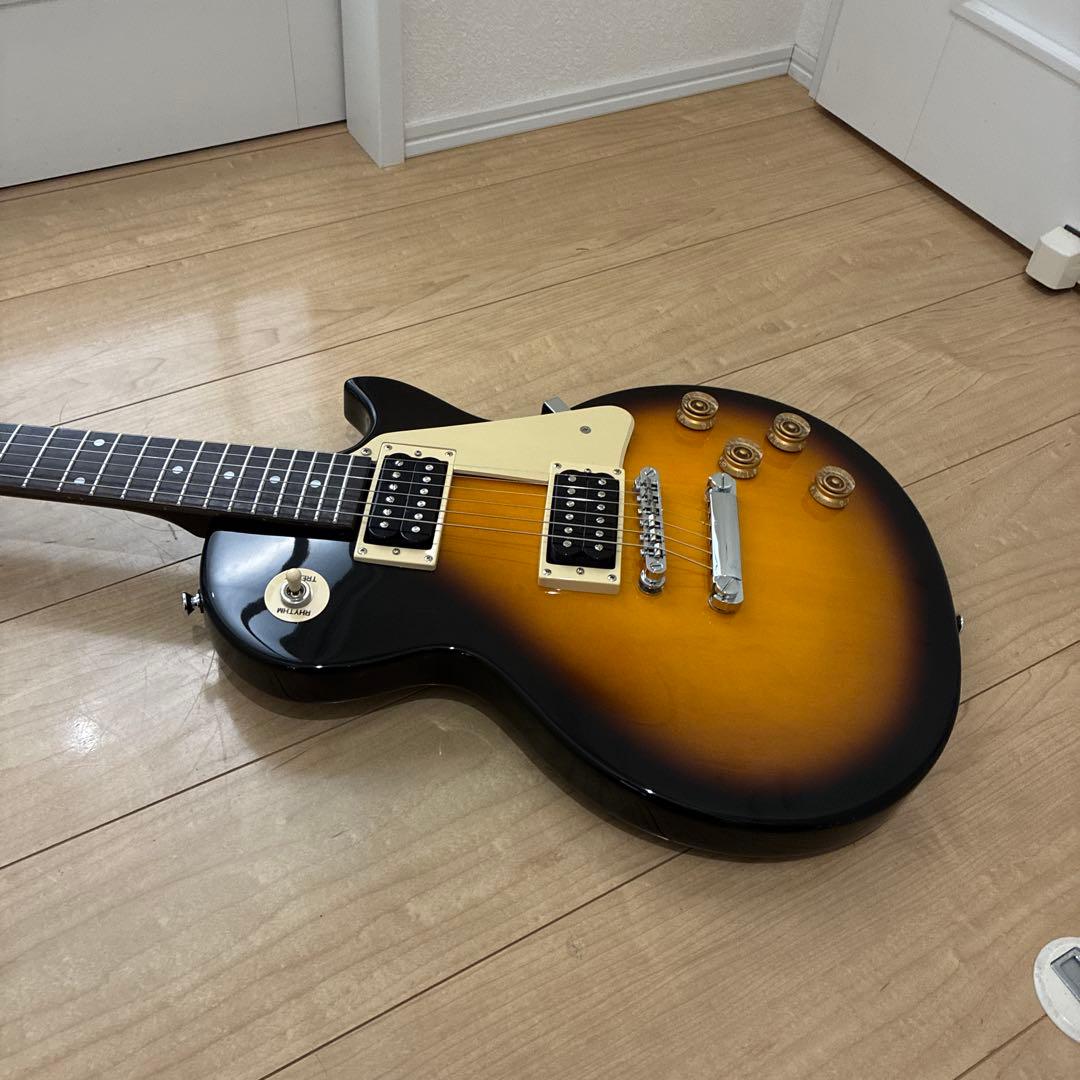 安い　Epiphone Les Paul 100 エピフォン新ロゴ　いい音