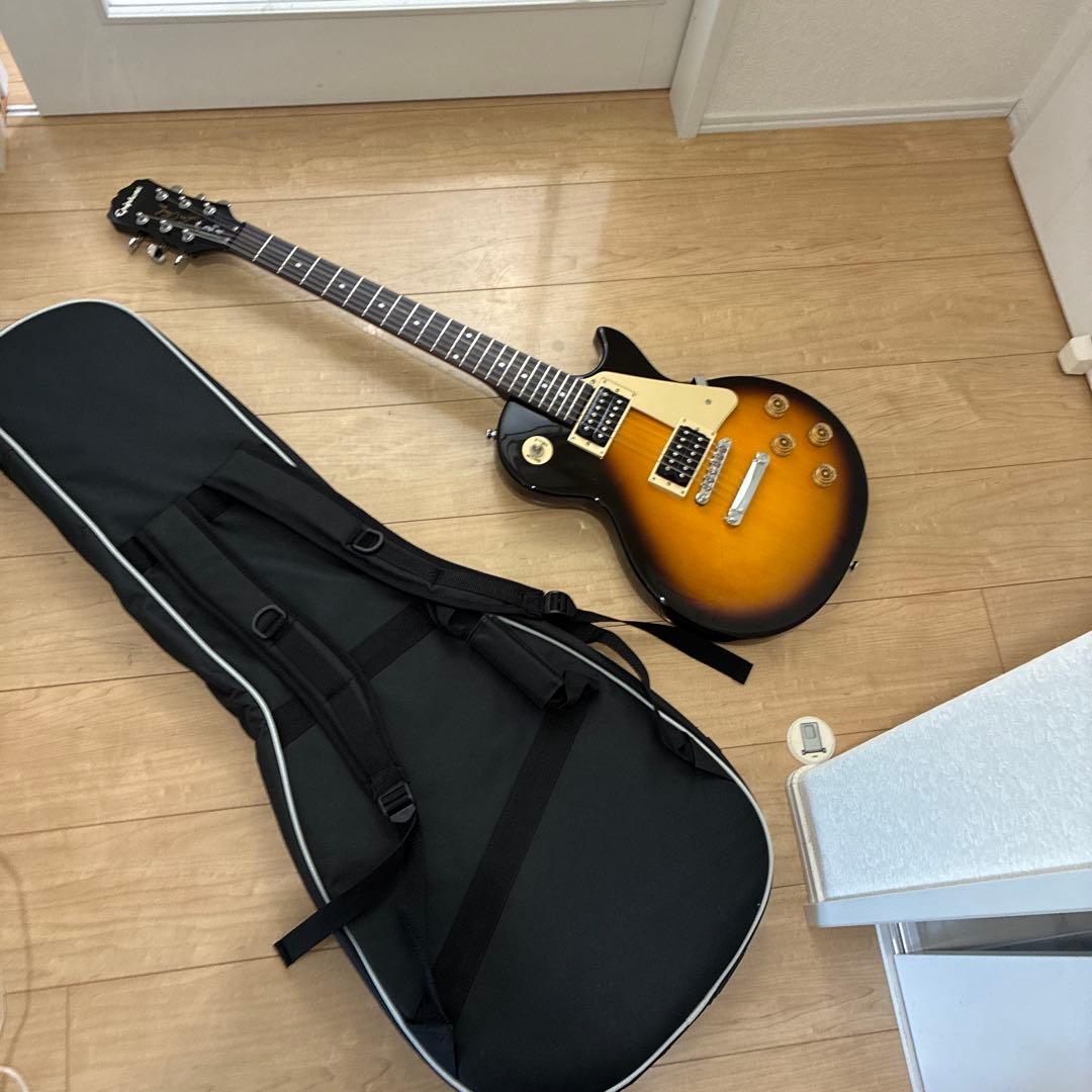 安い　Epiphone Les Paul 100 エピフォン新ロゴ　いい音