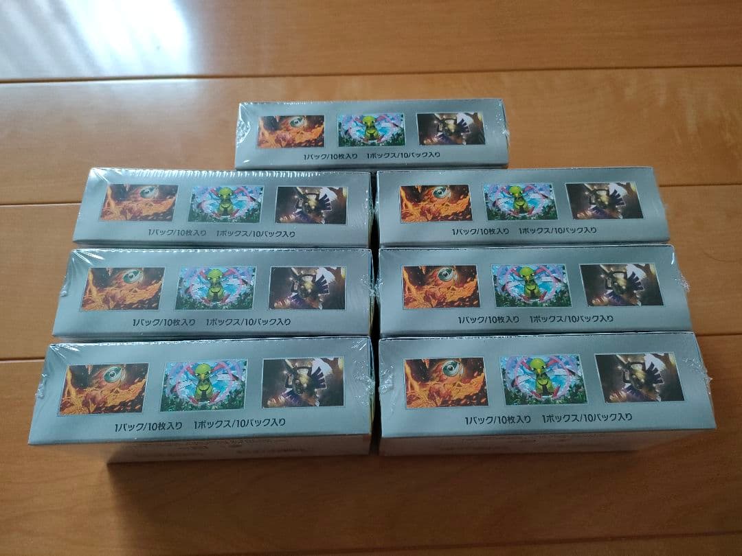 ポケモンカード　テラスタルフェスex　7BOX　シュリンク付き