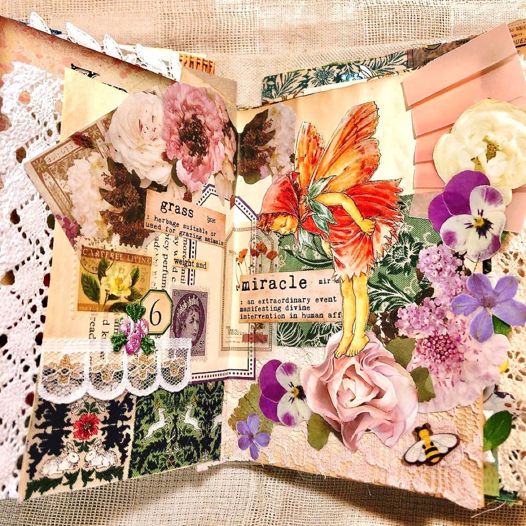 おうちゃんジャンクジャーナル雑記帳 妖精 アンティーク ジャンクジャーナル