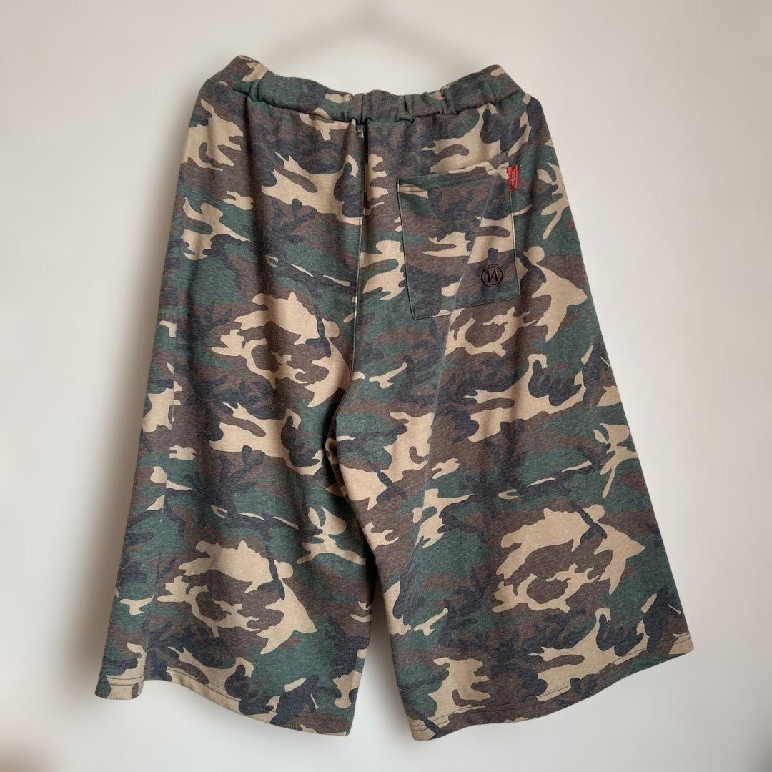 9090 OG Logo Vintage Shorts M グリーンカモ