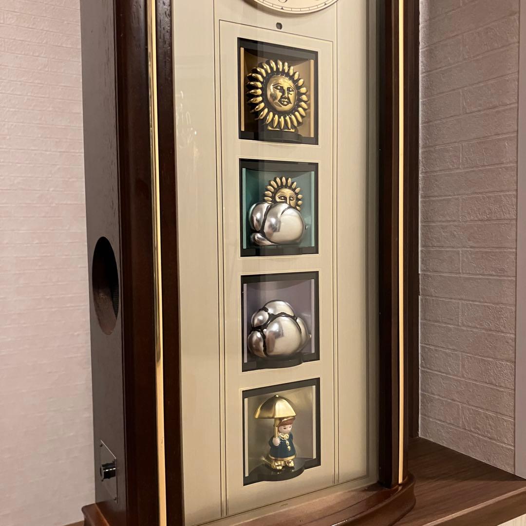 SEIKO ウェザーウィンドウ RE516Bからくり時計 柱時計 メロディ