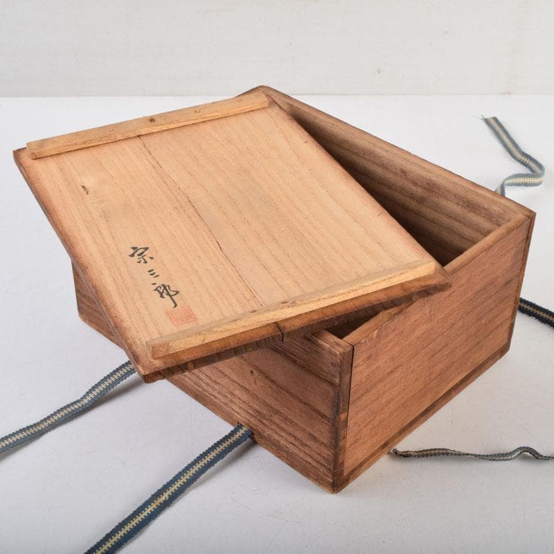 能面　能楽　雅楽　宗三郎作　銅製　翁　お面　共箱　N　9017