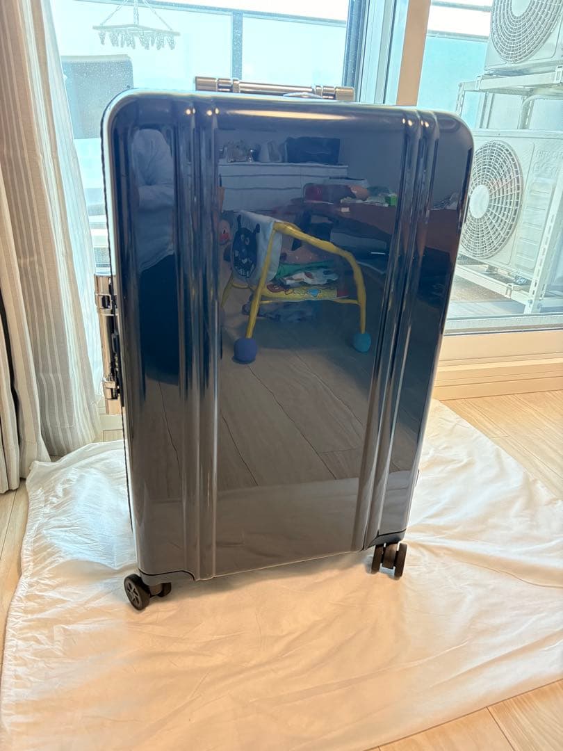 美品　ゼロハリバートン　54L ネイビーブルー