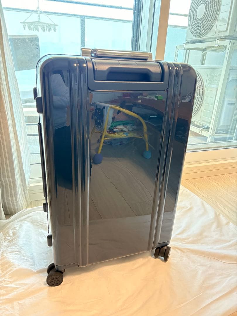 美品　ゼロハリバートン　54L ネイビーブルー