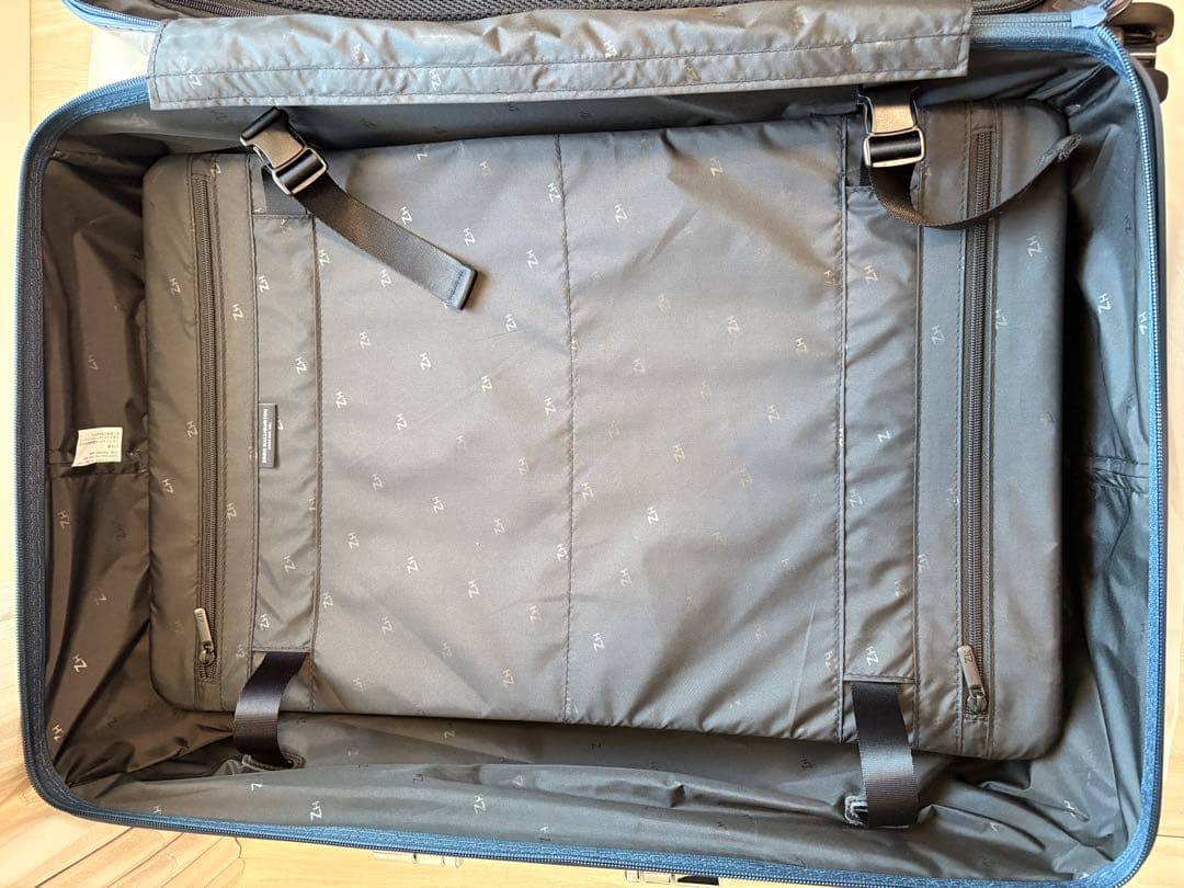 美品　ゼロハリバートン　54L ネイビーブルー