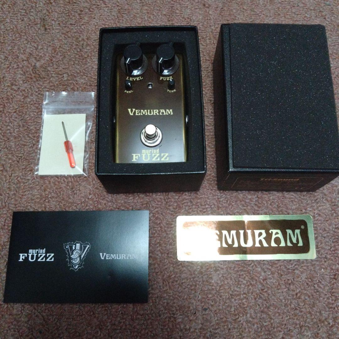 VEMURAM myriad FUZZ ゴールド　早いもの勝ち!!