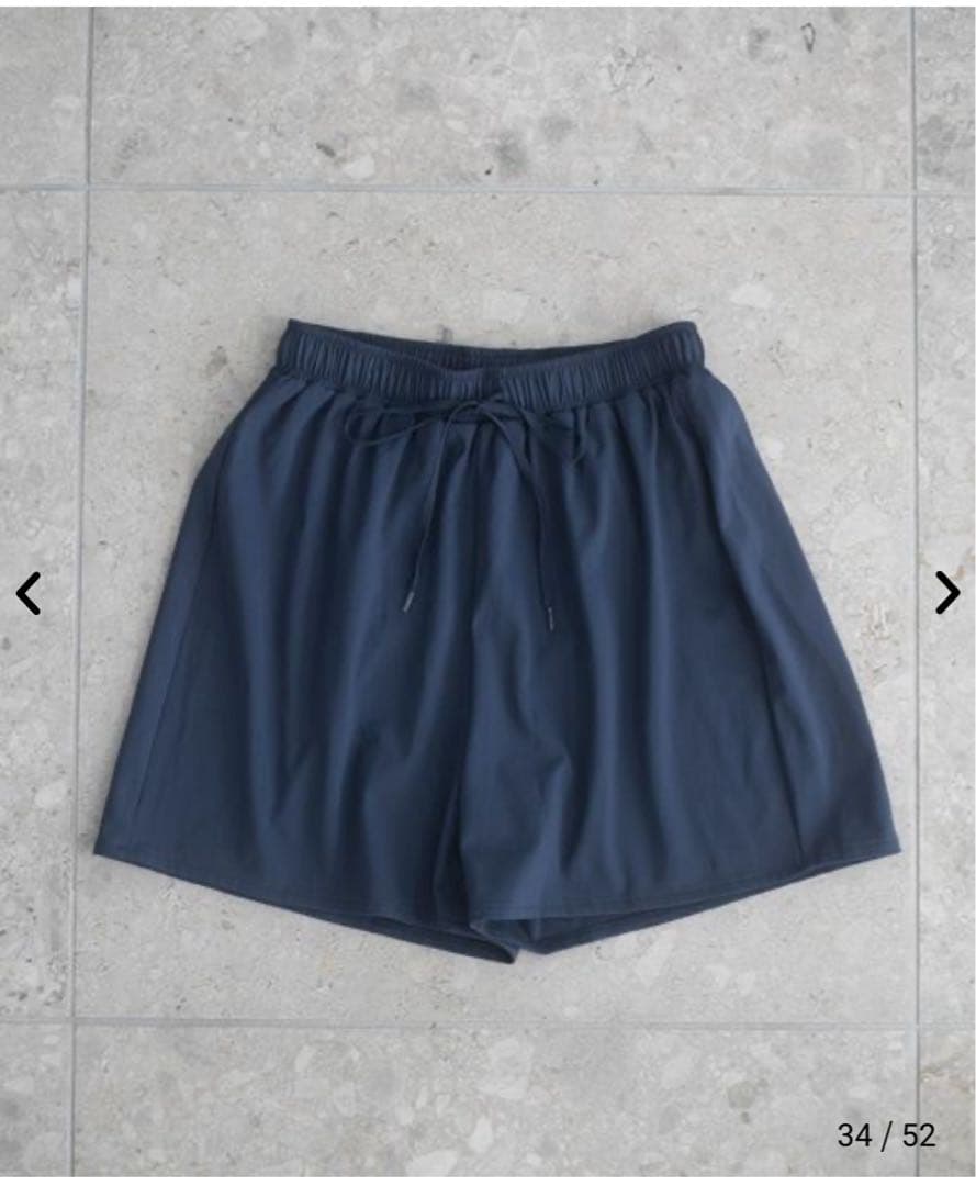 coen ポーチ付きボーダートップススイムウエア4点セット　WEB限定セット