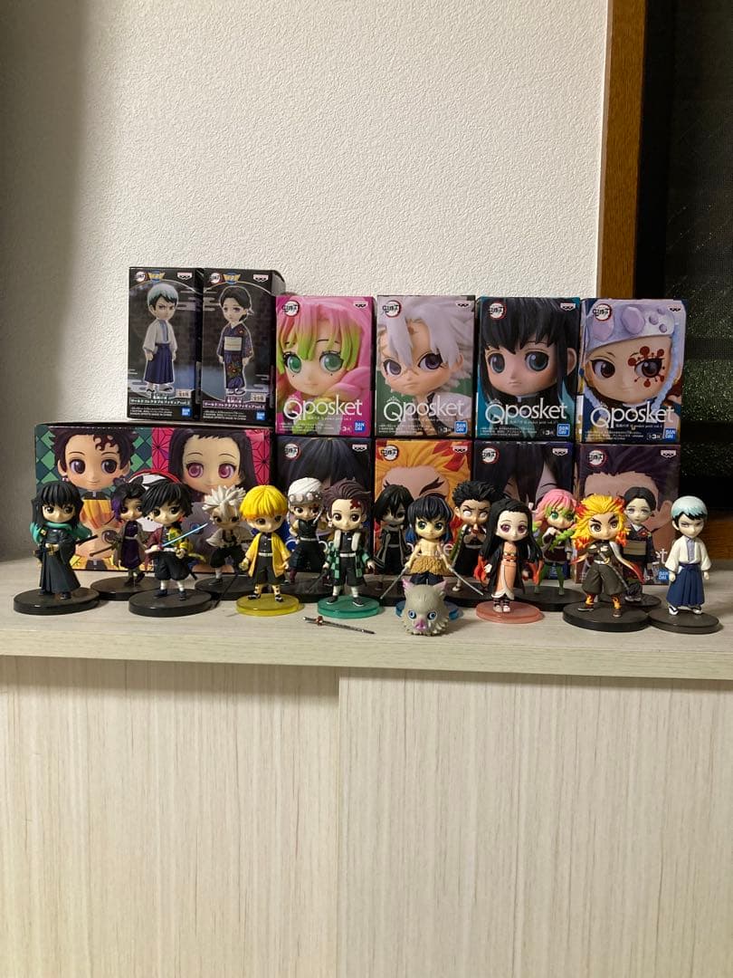 鬼滅の刃 Qposket Petit ワーコレ フィギュア 15体セット