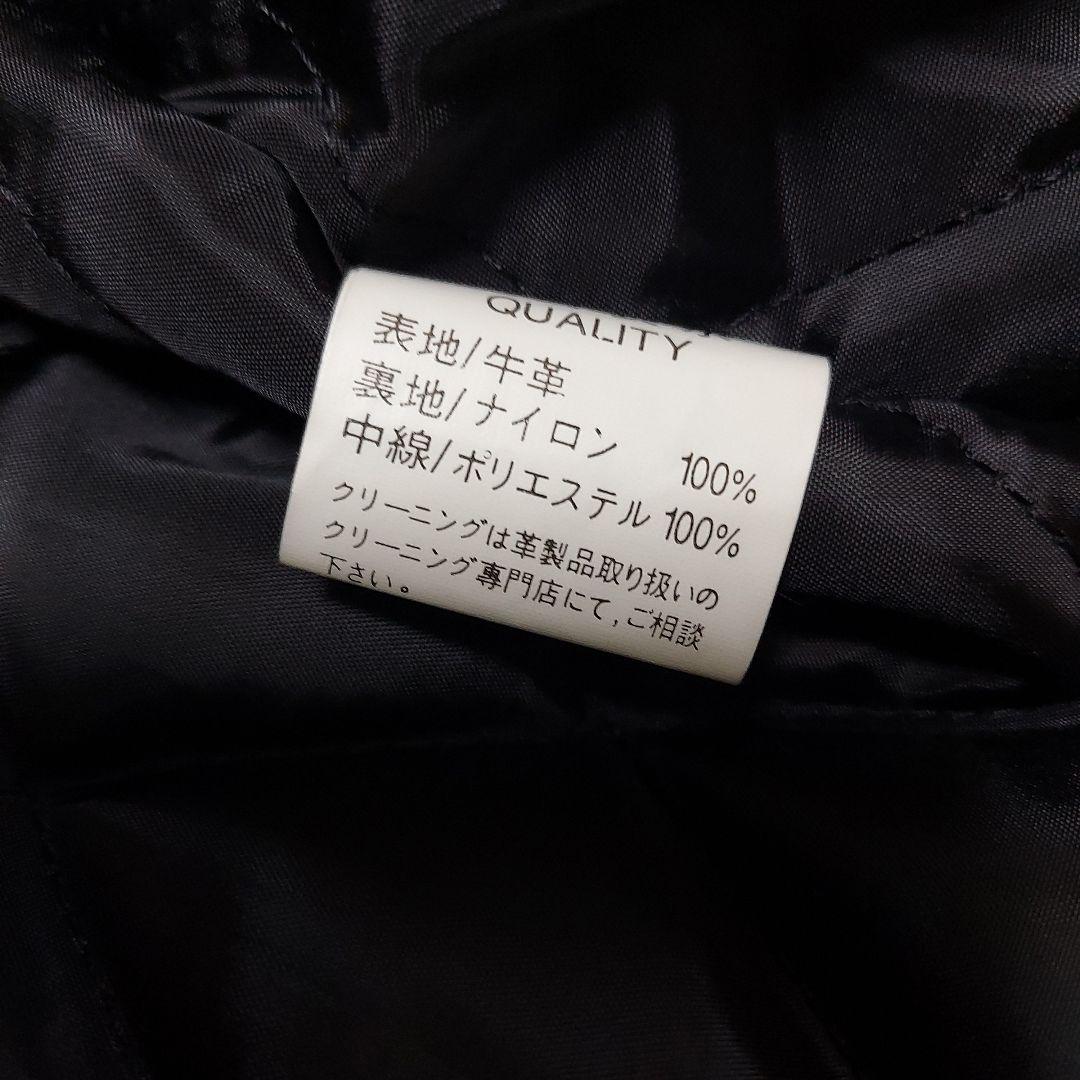 インディアンモーターサイクル カウレザー ライダースジャケット シングル 36