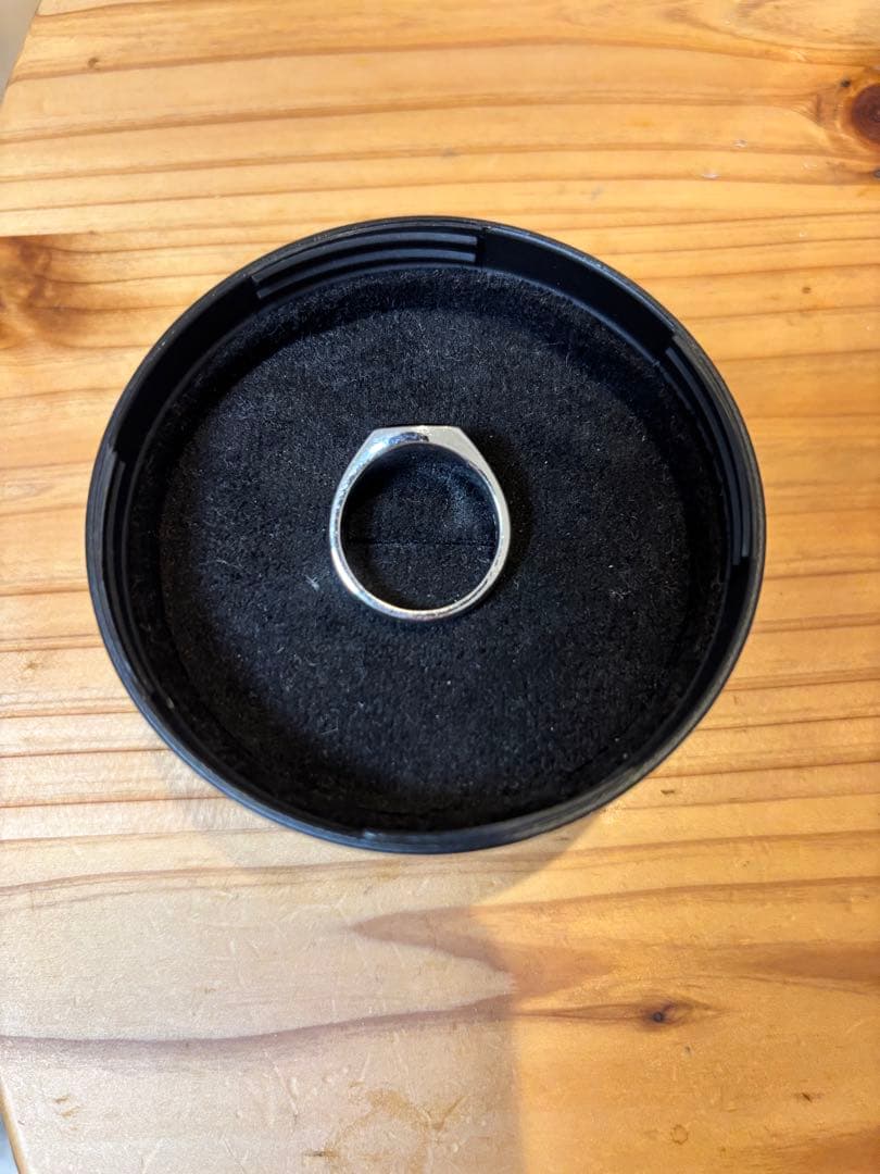 TOM WOOD kayring polished Onyx リング