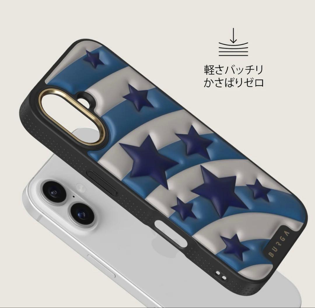 新品　未使用✨BURGA iPhone 17 ケース　Pop Star ゴールド