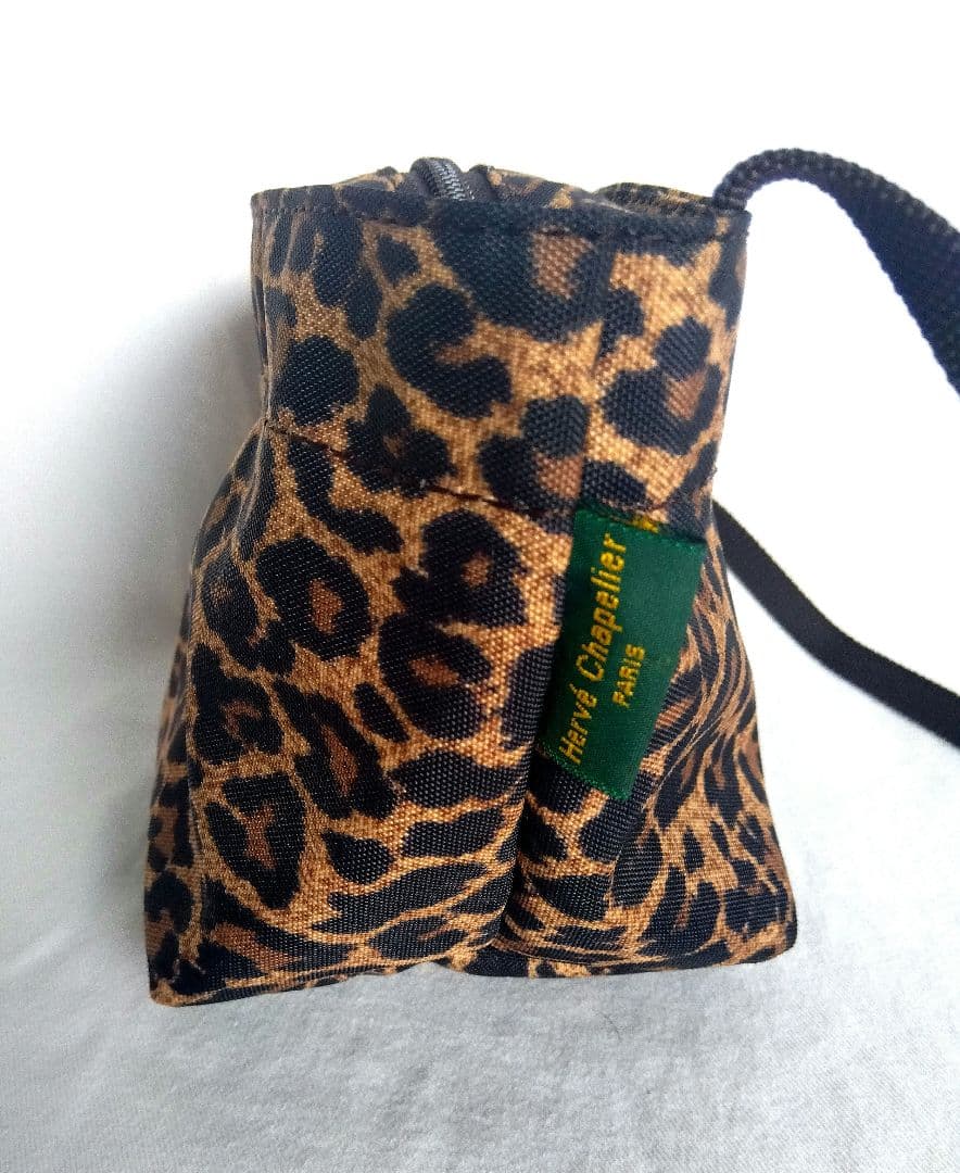 エルベシャプリエ ショルダーバッグ MINI CABAS パンサートープ XS