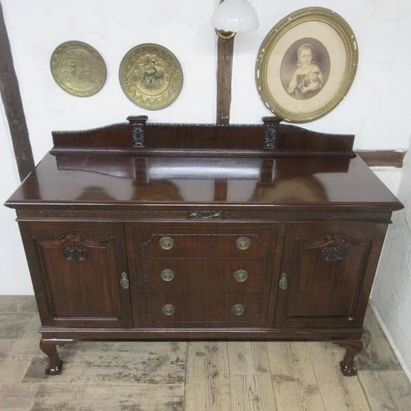 イギリス アンティーク 家具 サイドボード キャビネット 什器 英国 6559c