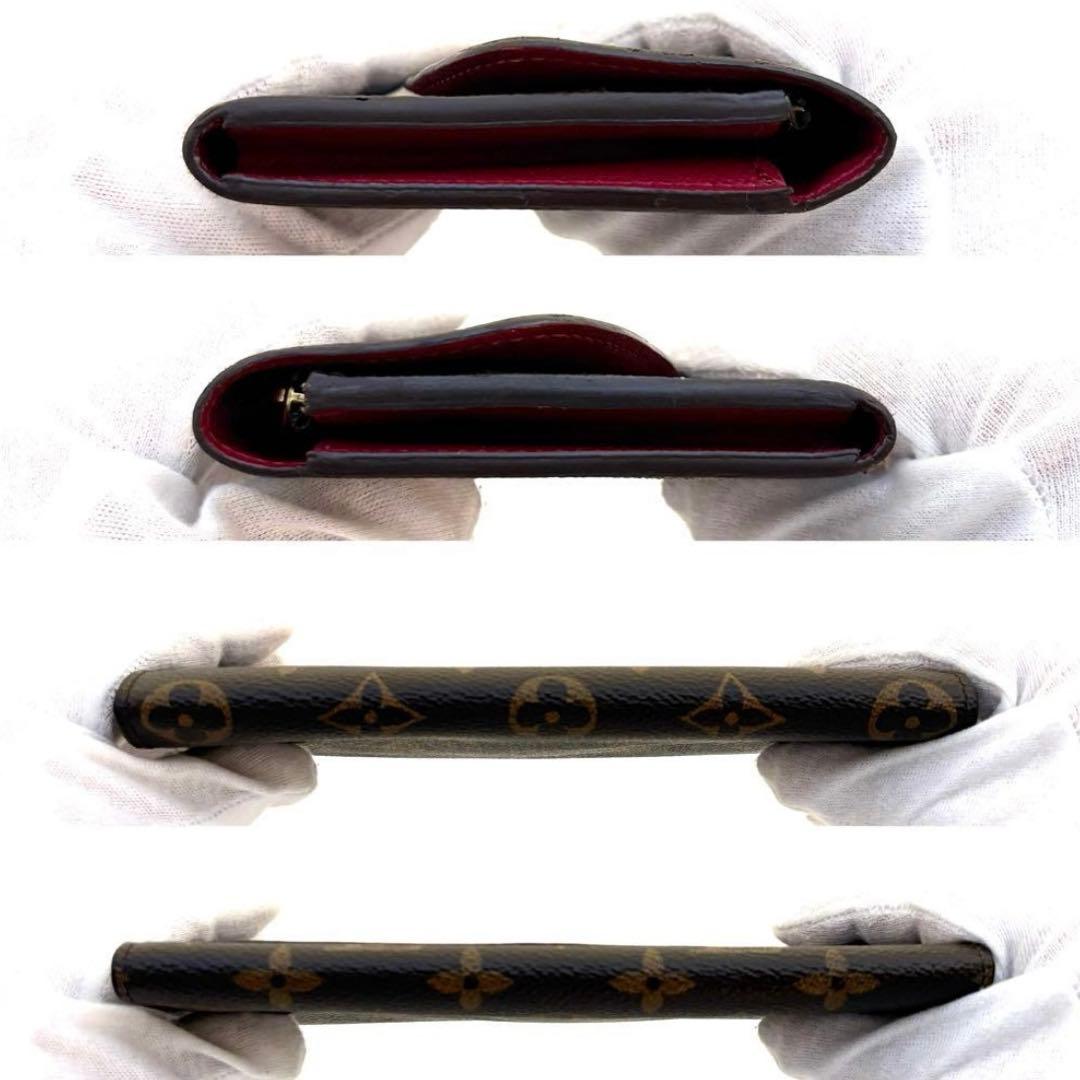 【鑑定済・箱袋付】 ルイヴィトン モノグラム ポルトフォイユ エミリー 超美品