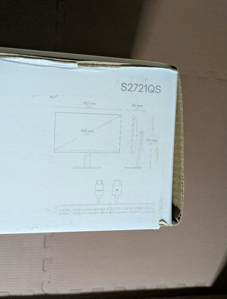 DELL S2721QS 27インチ モニター