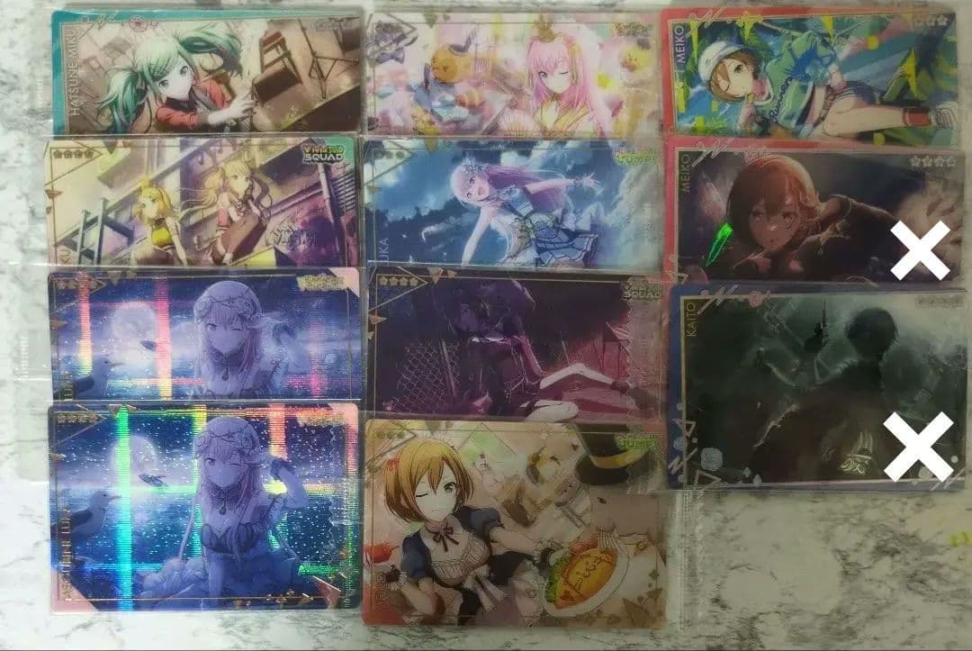 プロセカ まとめ売り 缶バッジ グリ缶 エピカ ぱしゃこれ ウエハース アクスタ