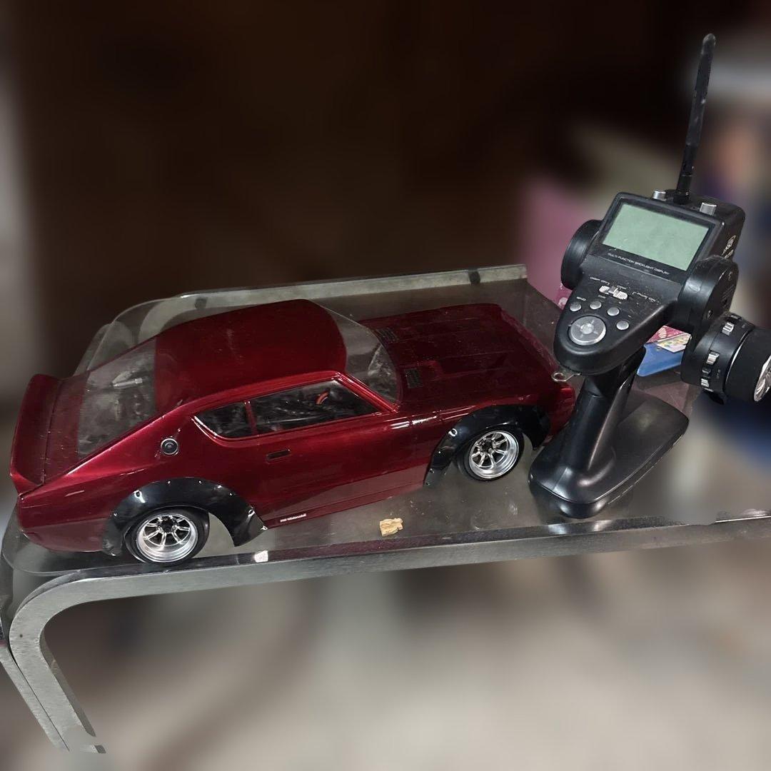 遥*パ様 RCカー 赤 ディープリムホイール