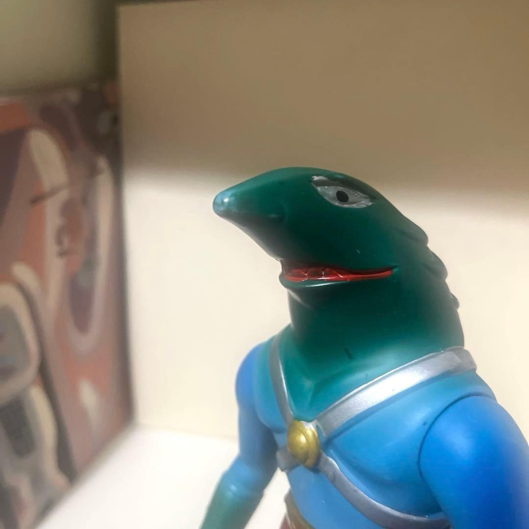 中嶋製作所製 海のトリトン ポリペイモス ソフビ フィギュア 当時物 手塚治虫