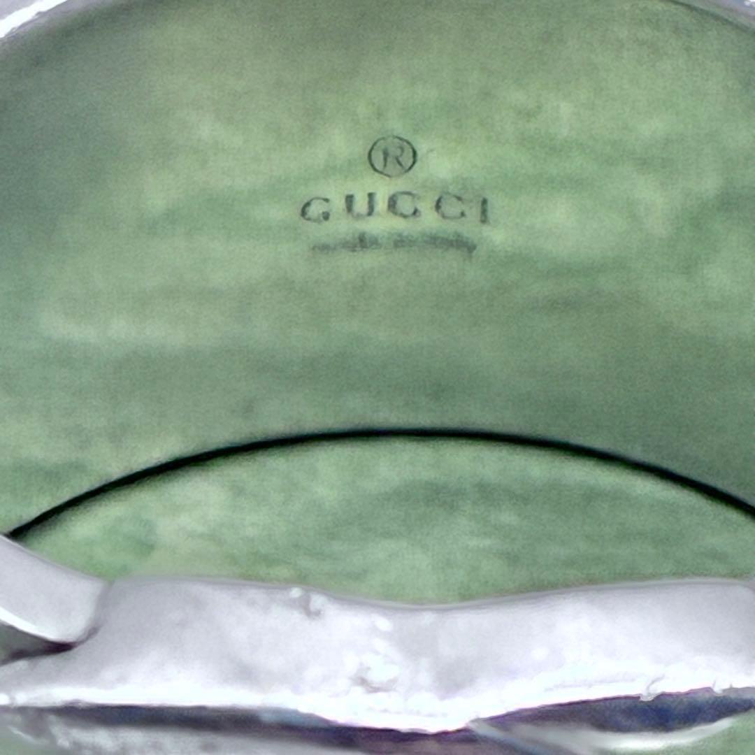 グッチ　14号　インターロッキング　リング　指輪　シルバー925