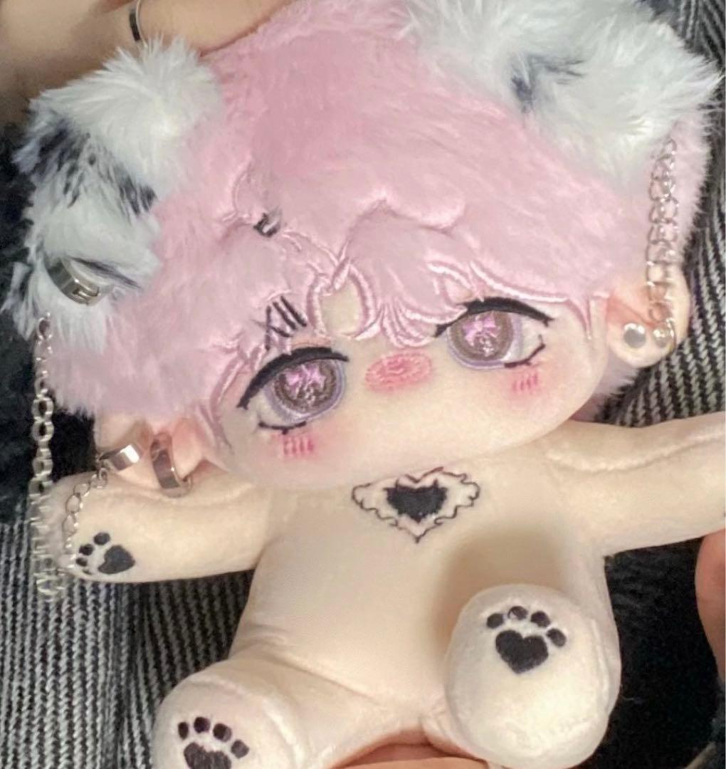 着せ替えぬいぐるみ 20cm ピンク髪