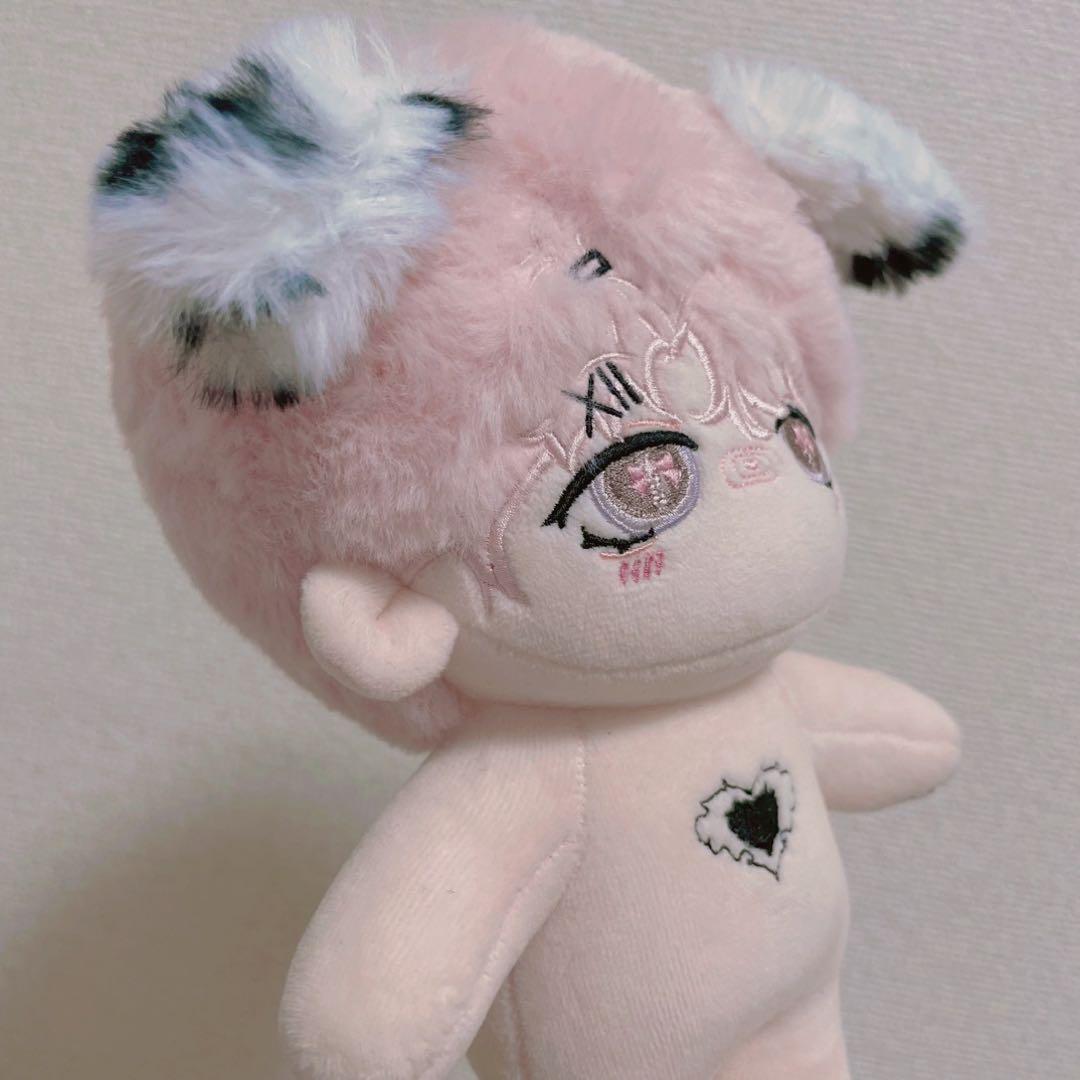 着せ替えぬいぐるみ 20cm ピンク髪