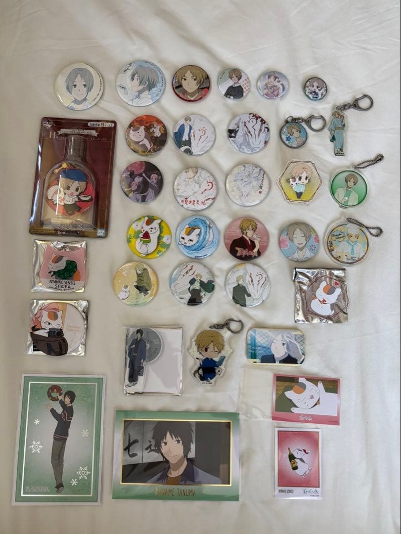 【8/17まで値下げ】夏目友人帳　缶バッジなど　67点