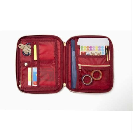 【ニューレトロ】【おどうぐばこ型】【マルチポーチ BOOK】