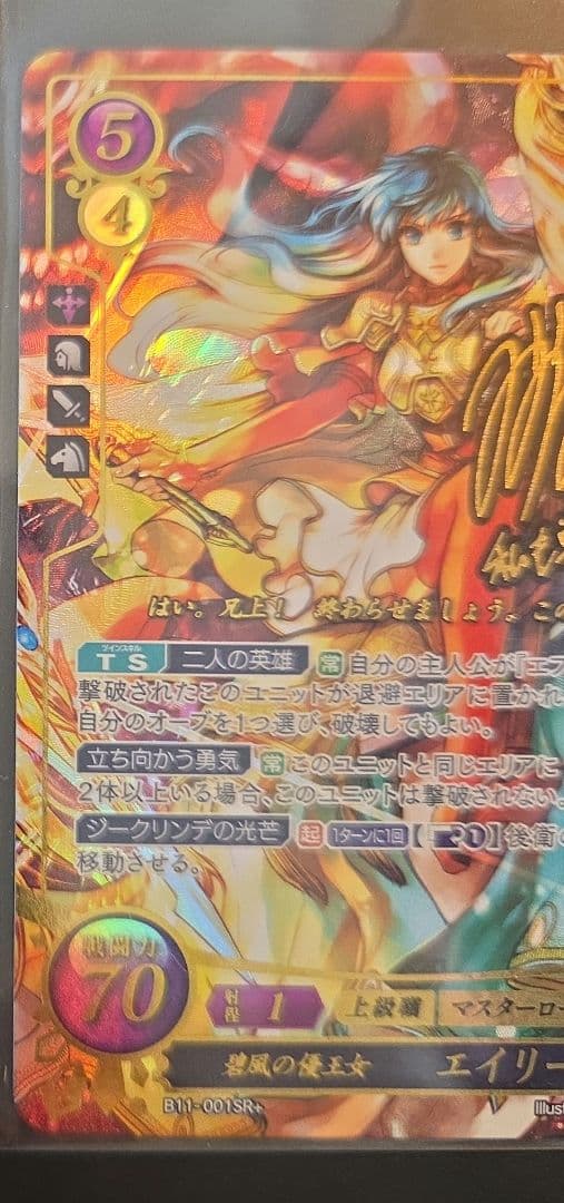 FEサイファ 碧空の勇王エフラム&碧風の優王女エイリークSR ＋