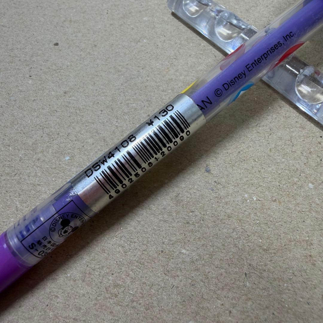 廃盤 ぺんてる カラーペン 紫 慶弔 パーソンズ ディズニー ペン回し