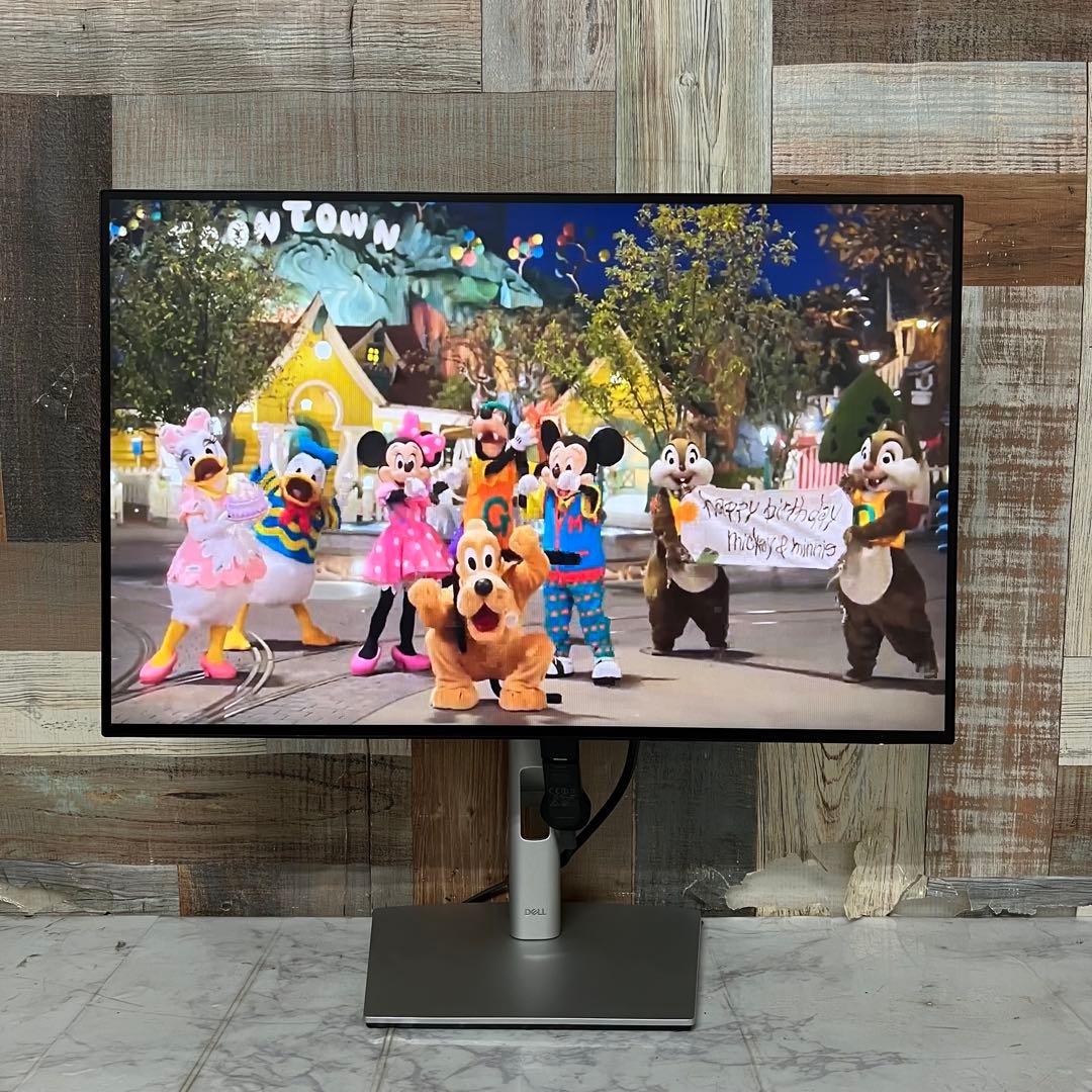 全国送料込❣️2年前購入DELL24型ワイド液晶モニターブルーライト軽減
