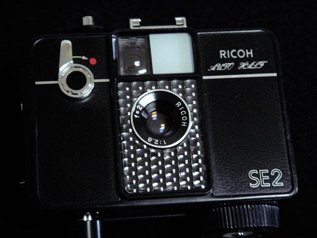 撮影可 リコー オートハーフ SE2 黒 ricoh autohalf se2