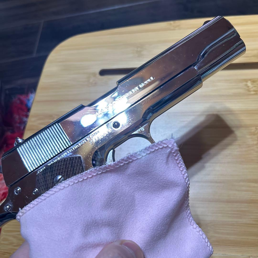 東京マルイ製ガスブローバック　ガバメント　クローム
