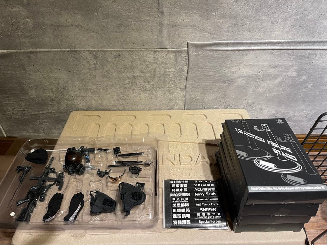 【絶版品】ホットトイズ　HOTTOYS ミリタリー フィギュア　4体セット