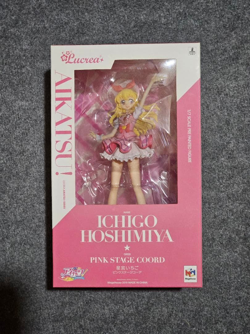 Lucrea ルクリア　アイカツ! 星宮いちご ピンクステージコーデ　フィギュア