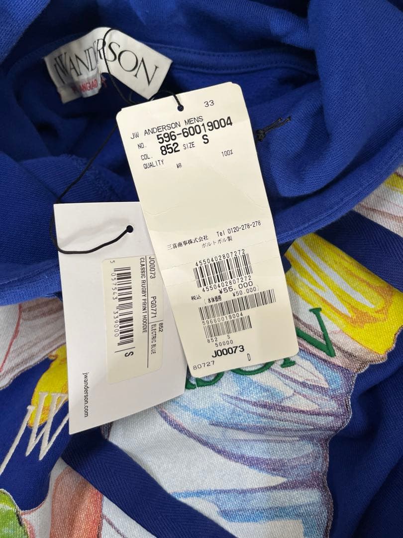 JW Anderson 新品　パーカー　フード