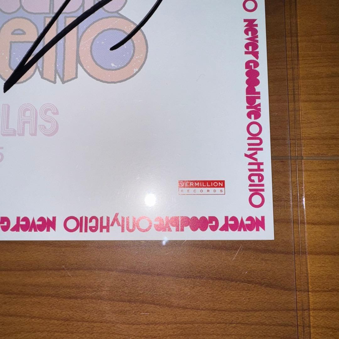 INABA/SALAS サイン色紙 稲葉浩志 イナサラ B’z イナバサラス