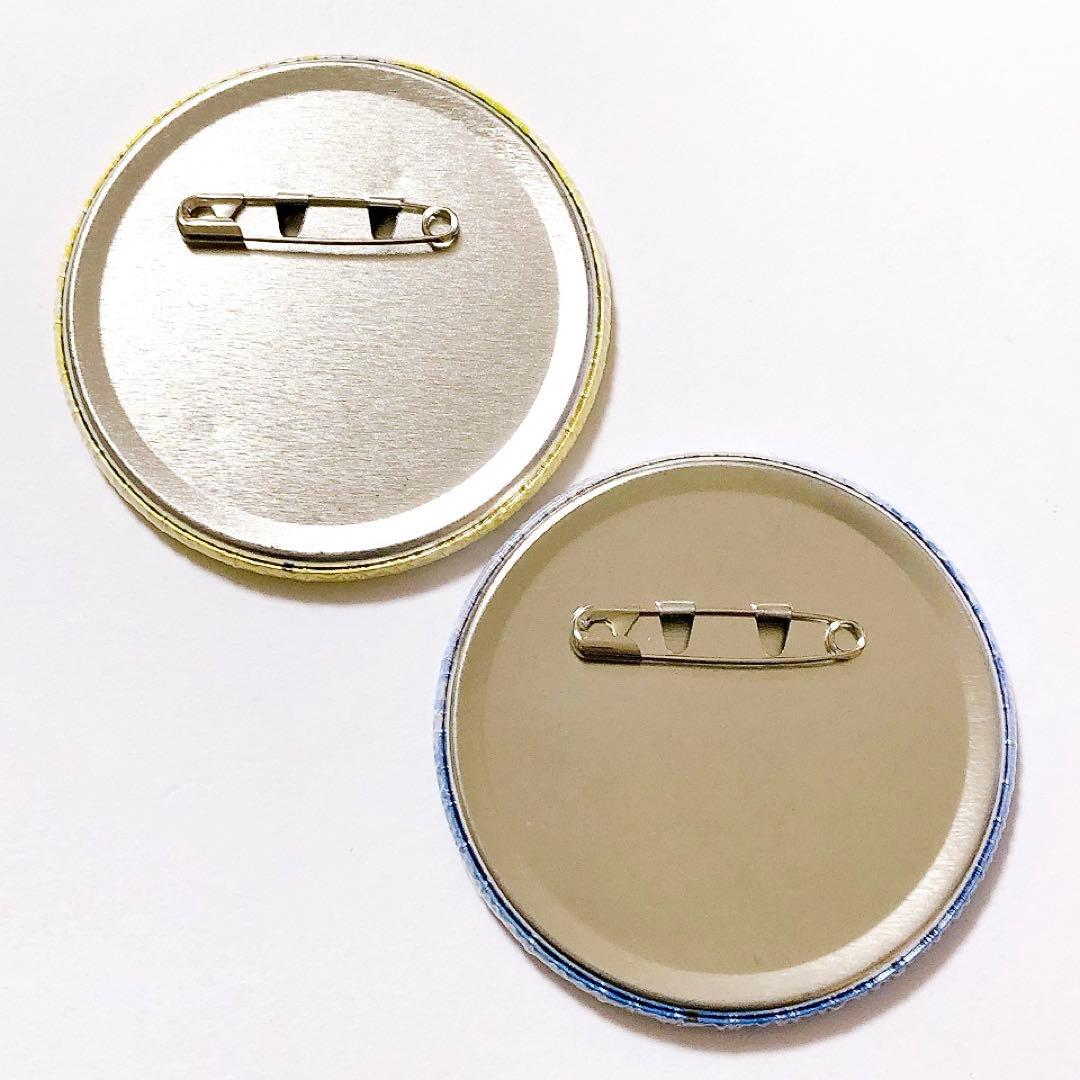 NARUTO J-WORLD ナルトとサスケ 青年期 傷 缶バッジ 2点セット