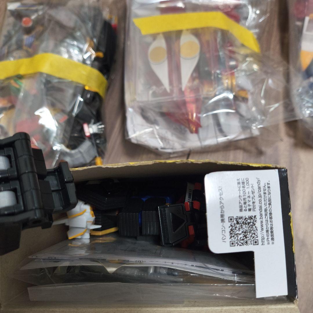 スーパーミニプラ 大連王ガオファルコン等組み立て済みまとめ